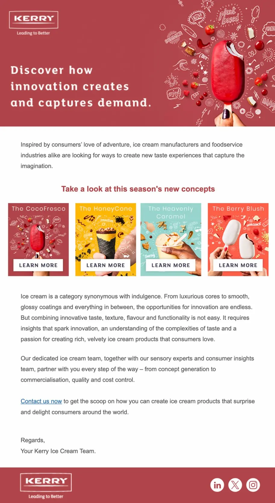 Seasonal Innovation: Ice Cream Trend Report & Concepts