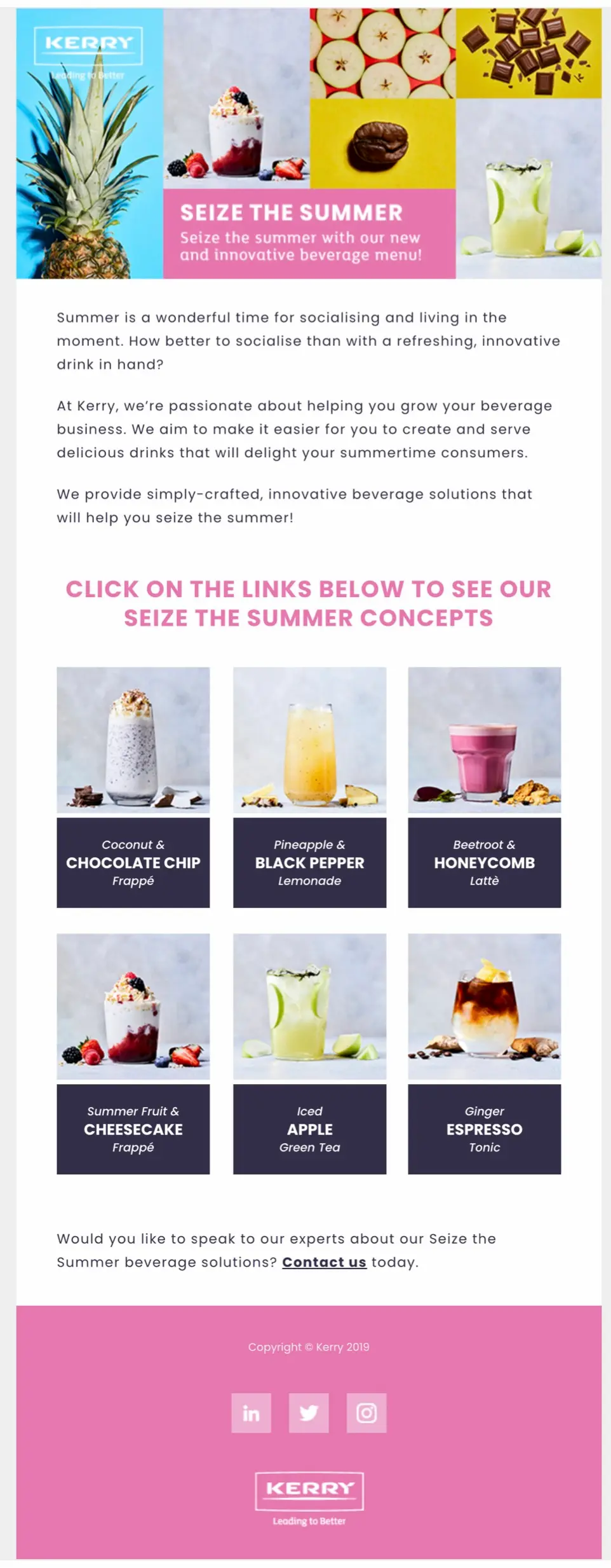 Seize the Summer: Multi-Channel Launch Campaign